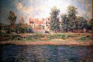 32 Le Berge de La Seine By Claude Monet 1880 National Museum of Fine Arts MNBA Buenos Aires.jpg